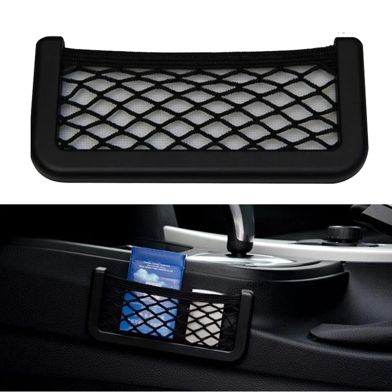 Universal 1PC Car Net Organizer Pockets Seat Side Back Storage Net Bag Phone Holder 15cm Automotive Net Storage Bag Adhesive
Universal 1PC Car Net Organizer Pockets Seat Side Back Storage Net Bag Phone Holder 15cm Automotive Net Storage Bag Adhesive