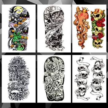 Halloween octopus skull Waterproof Temporary Tattoo Sticker Goddess of victory Flash Tattoos Body Art Arm Fake Sleeve tatoo
Halloween octopus skull Waterproof Temporary Tattoo Sticker Goddess of victory Flash Tattoos Body Art Arm Fake Sleeve tatoo