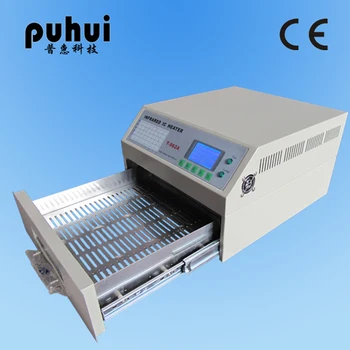 Infrared IC Heater Desktop Reflow Oven BGA SMD SMT Rework Sation Reflow Wave Oven PUHUI T-962A
Infrared IC Heater Desktop Reflow Oven BGA SMD SMT Rework Sation Reflow Wave Oven PUHUI T-962A