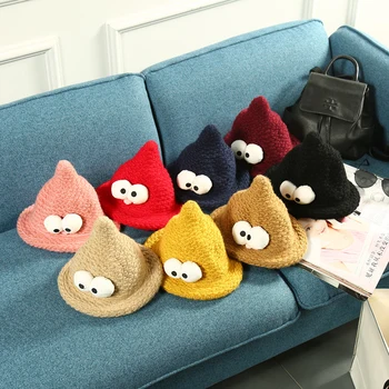 Winter and Autumn Adult and Children New Wave of Cartoon Witch High Quality Knit Wool Cap Eyes Hat
Winter and Autumn Adult and Children New Wave of Cartoon Witch High Quality Knit Wool Cap Eyes Hat