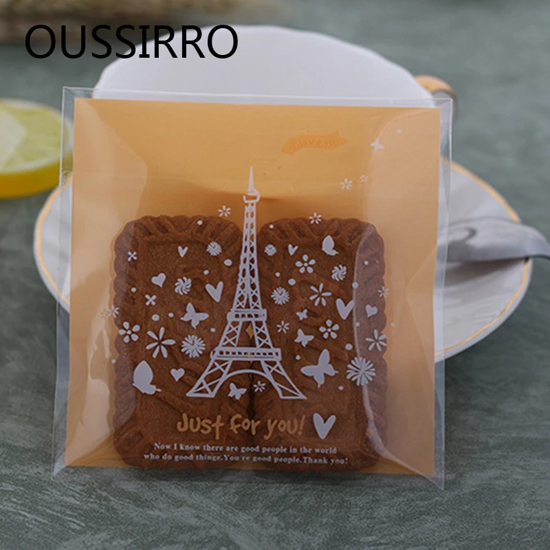 25PCS/Lot Eiffel Tower Christmas Gifts Bags Self-adhesive Bake Cookies Biscuit Plastic Packaging Bags Kids Gifts For Decor Candy
25PCS/Lot Eiffel Tower Christmas Gifts Bags Self-adhesive Bake Cookies Biscuit Plastic Packaging Bags Kids Gifts For Decor Candy