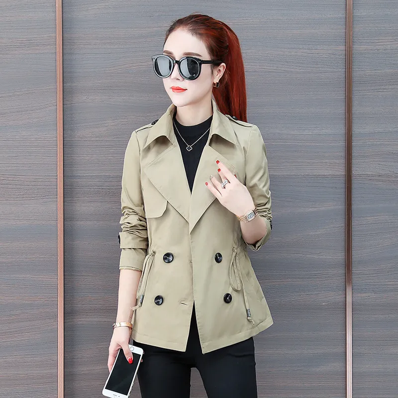 2019 New Girls Casual Double Breasted Trench Coat High Quality Spring Autumn Coats for Women Outerwear N581
2019 New Girls Casual Double Breasted Trench Coat High Quality Spring Autumn Coats for Women Outerwear N581