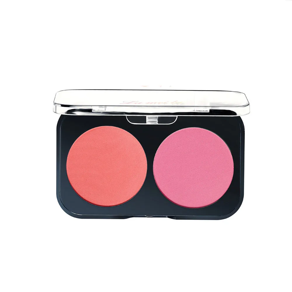 Two-tone Natural blush Trim Rouge Plate With Bright Orange Pink Face Makeup Blush Pressed Powder Long-lasting cosmetic 2019 new
Two-tone Natural blush Trim Rouge Plate With Bright Orange Pink Face Makeup Blush Pressed Powder Long-lasting cosmetic 2019 new