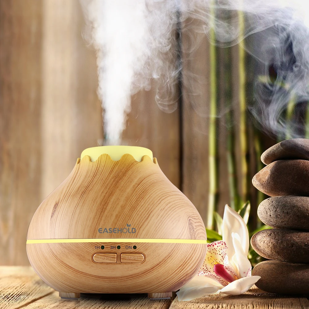 EASEHOLD 150ml Aroma Essential Oil Diffuser Ultrasonic Cool Mist Humidifier With 7 Color LED Lights Auto Shut Off Super Quiet
EASEHOLD 150ml Aroma Essential Oil Diffuser Ultrasonic Cool Mist Humidifier With 7 Color LED Lights Auto Shut Off Super Quiet