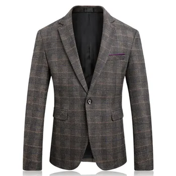 Men's blazers 2018 autumn and winter new British style Slim suit / youth fashion banquet high-end custom suit coat M-5XL
Men's blazers 2018 autumn and winter new British style Slim suit / youth fashion banquet high-end custom suit coat M-5XL