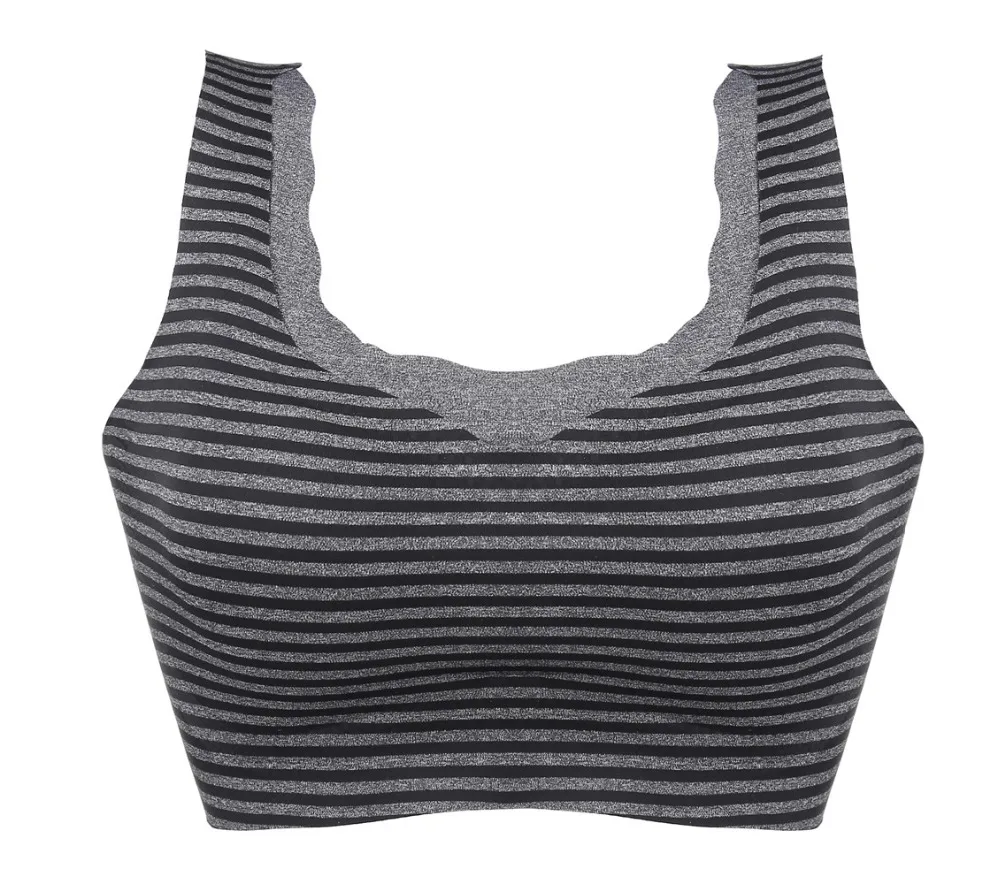 Fashion Women Sleepwear Bra U-neck Hit Color Stripe Breathable Massage Detachable Pads Top Vest Bra Underwear For Lady
Fashion Women Sleepwear Bra U-neck Hit Color Stripe Breathable Massage Detachable Pads Top Vest Bra Underwear For Lady