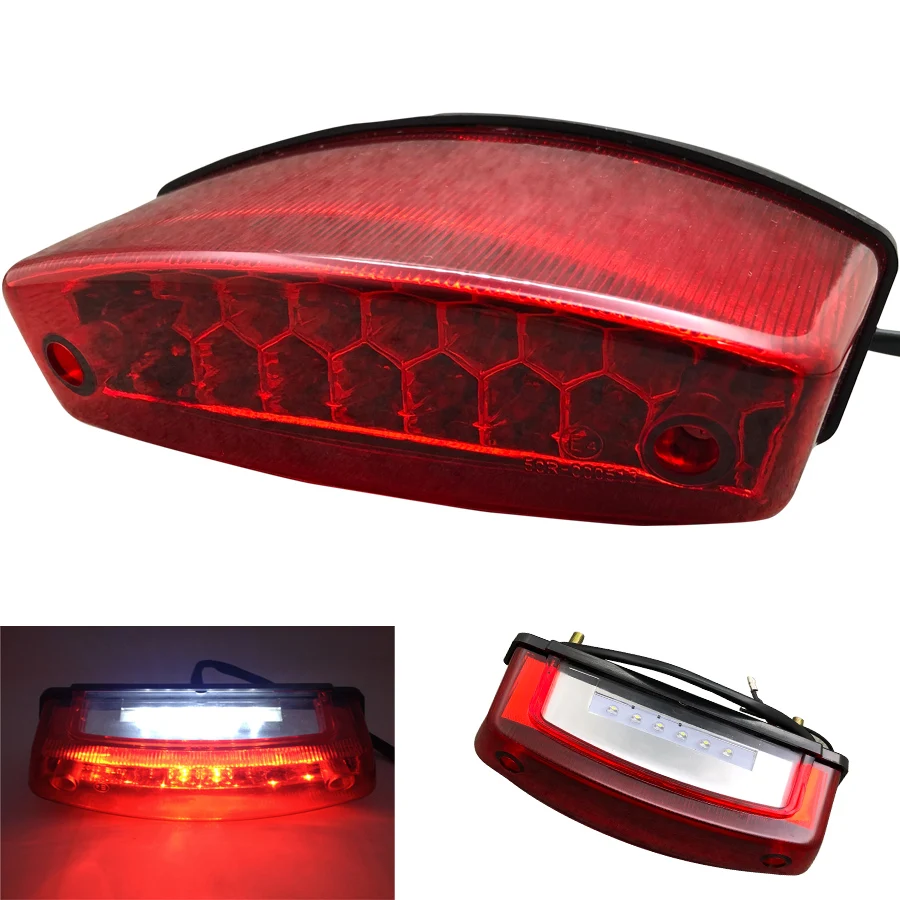 21 LED Universal Motorcycle Rear Stop Light ATV Dirt Bike Brake Lamp Scooter Tail Indicator For Suzuki Kawasaki Yamaha Choppers
21 LED Universal Motorcycle Rear Stop Light ATV Dirt Bike Brake Lamp Scooter Tail Indicator For Suzuki Kawasaki Yamaha Choppers