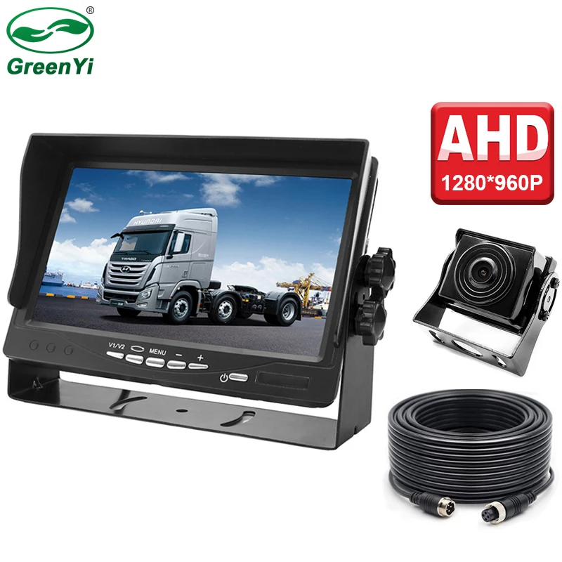 HD 1280*960P 7" IPS Screen Car AHD Parking Monitor With Starlight Night Vision Reverse Backup AHD Camera For Truck Bus
HD 1280*960P 7" IPS Screen Car AHD Parking Monitor With Starlight Night Vision Reverse Backup AHD Camera For Truck Bus