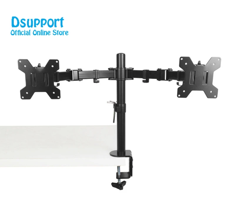 MS02 Desktop Clamping Full Motion 360 Degree Dual Monitor Holder 10"-27"LCD LED Monitor Mount Arm Loading 9.9kgs Each Head
MS02 Desktop Clamping Full Motion 360 Degree Dual Monitor Holder 10"-27"LCD LED Monitor Mount Arm Loading 9.9kgs Each Head