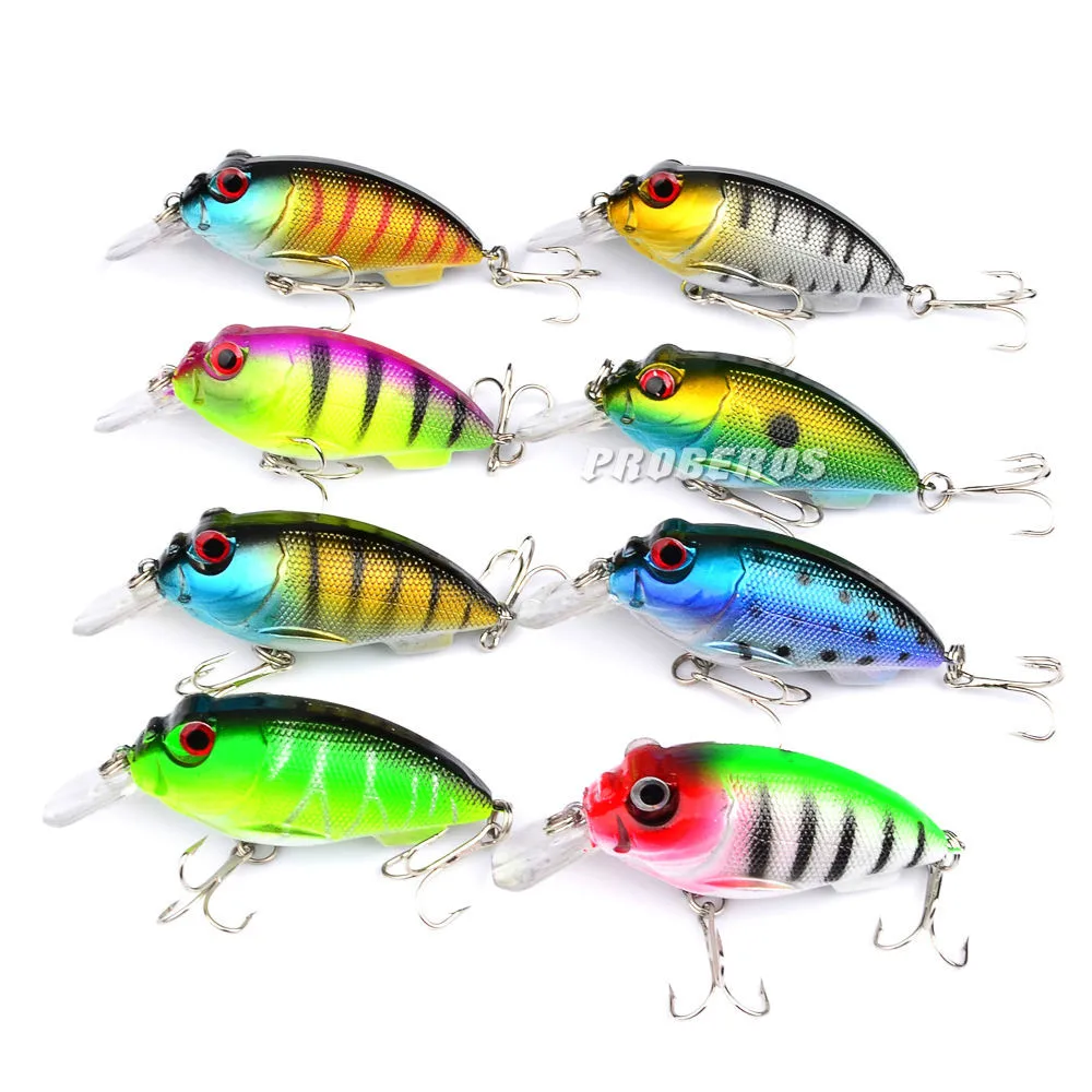 for Fishing 8pcs/set 7cm/9.6g Minnow Fishing Lures Crank Bait Crankbaits Isca Artificial Tackle Wobbler Fish Accessories
for Fishing 8pcs/set 7cm/9.6g Minnow Fishing Lures Crank Bait Crankbaits Isca Artificial Tackle Wobbler Fish Accessories