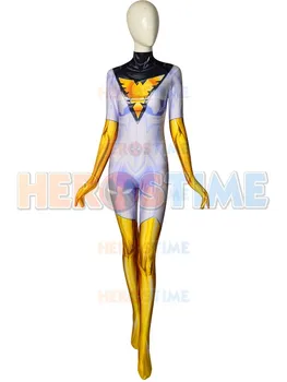 White Phoenix Suit X-Men Phoenix Cosplay Costume 3D Print Lycra Spandex Superhero Costumes
White Phoenix Suit X-Men Phoenix Cosplay Costume 3D Print Lycra Spandex Superhero Costumes