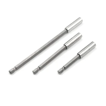 New 3Pcs 75/100/150mm Magnetic Screwdriver Extension Bit Holder 1/4 Hex Shank Quick Release Screwdriver Drill Bits Set
New 3Pcs 75/100/150mm Magnetic Screwdriver Extension Bit Holder 1/4 Hex Shank Quick Release Screwdriver Drill Bits Set