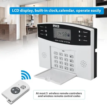 Wireless GSM Home Security Anti-burglar House Door Alarm System Home Security DIY Kit 100-240V Alarm Systems Security Home
Wireless GSM Home Security Anti-burglar House Door Alarm System Home Security DIY Kit 100-240V Alarm Systems Security Home