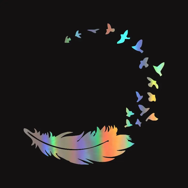 14cm*14cm Vinyl Sticker Birds Feather Fashion Decor Car-styling Vinyl Car Sticker Black/Silver/Laser Car Stickers and Decals
14cm*14cm Vinyl Sticker Birds Feather Fashion Decor Car-styling Vinyl Car Sticker Black/Silver/Laser Car Stickers and Decals