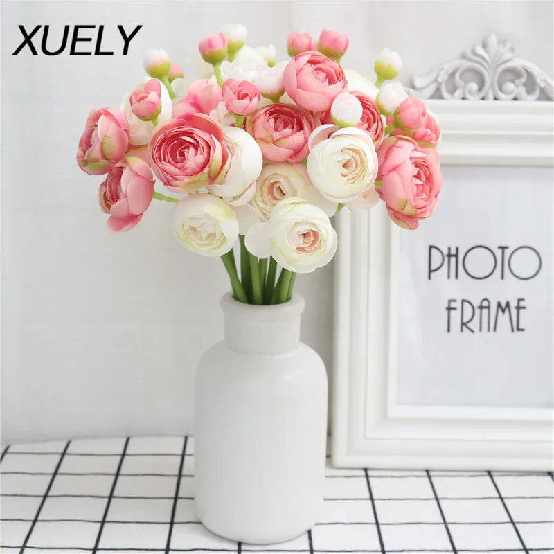 Wedding flowers Land lotus rose artificial flowers home silk fake flower wall materials 10 thousand layers of small camellia
Wedding flowers Land lotus rose artificial flowers home silk fake flower wall materials 10 thousand layers of small camellia
