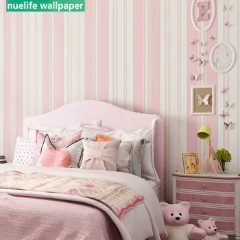Pink stripe pattern non-woven wallpaper girl bedroom living room children's room TV sofa background decoration wallpaper
Pink stripe pattern non-woven wallpaper girl bedroom living room children's room TV sofa background decoration wallpaper
