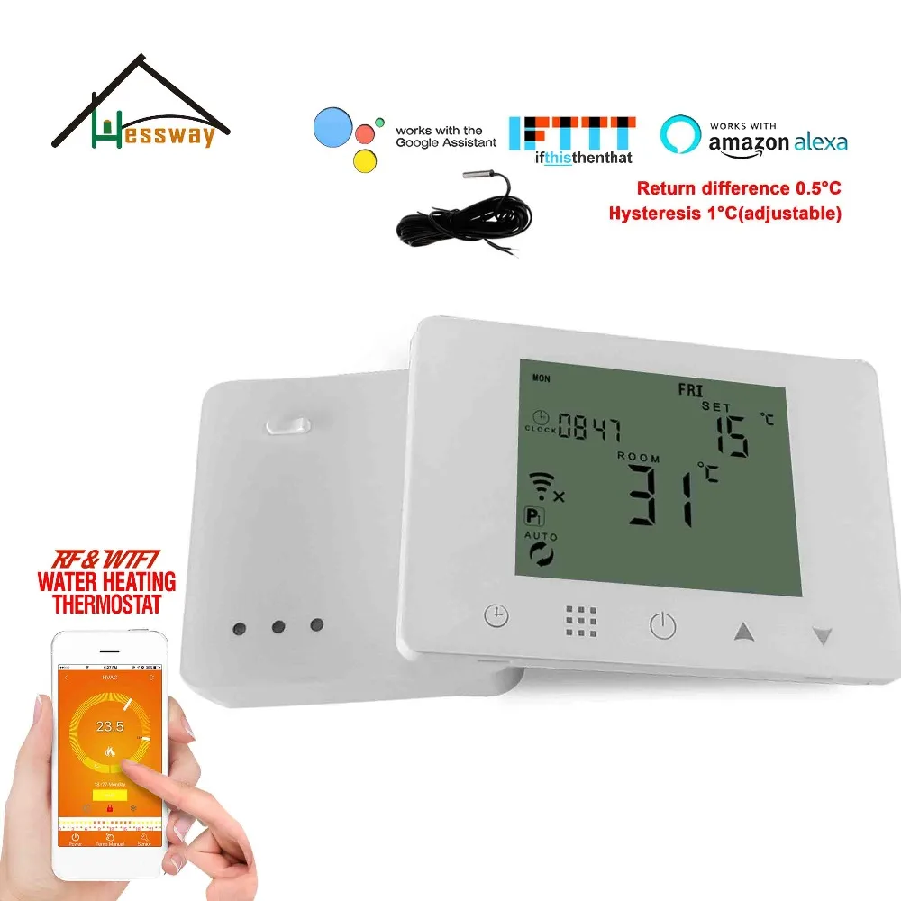TUYA Interactive Voice Response wireless rf & wifi thermostatic radiator valve for NO/NC Radiant Floor Heating
TUYA Interactive Voice Response wireless rf & wifi thermostatic radiator valve for NO/NC Radiant Floor Heating