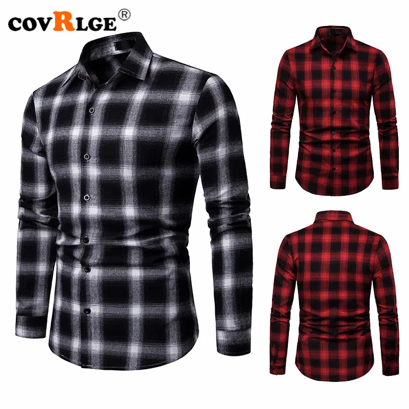 Covrlge Casual Mens Shirt Fashion Chemise Homme Plaid Red Color Business Dress Shirt Long Sleeve MCL211
Covrlge Casual Mens Shirt Fashion Chemise Homme Plaid Red Color Business Dress Shirt Long Sleeve MCL211