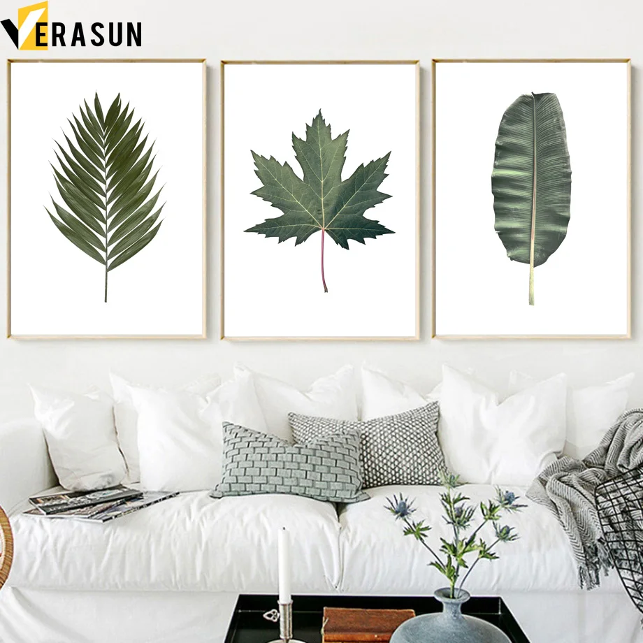 Green Maple Leaves Banana Palm Leaf Plant Wall Art Canvas Painting Nordic Posters And Prints Wall Pictures For Living Room Decor
Green Maple Leaves Banana Palm Leaf Plant Wall Art Canvas Painting Nordic Posters And Prints Wall Pictures For Living Room Decor