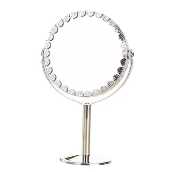 1PC New Silver Desk Type Double Side Makeup Mirrors With 1:2 Magnifying Function Glass Cosmetic Mirror
1PC New Silver Desk Type Double Side Makeup Mirrors With 1:2 Magnifying Function Glass Cosmetic Mirror