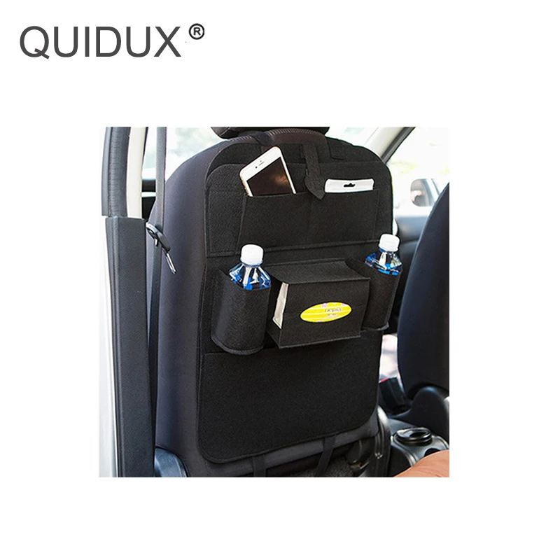 QUIDUX Auto Car Back Seat Storage Bag Car Seat Cover Car-styling Protector Organizer Backseat Holder Pockets 2pcs
QUIDUX Auto Car Back Seat Storage Bag Car Seat Cover Car-styling Protector Organizer Backseat Holder Pockets 2pcs