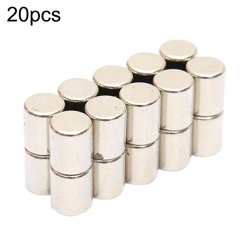 20Pcs 4x5mm N52 Round Cylinder Super Strong Blocks Rare Earth Neodymium Magnets Hot
20Pcs 4x5mm N52 Round Cylinder Super Strong Blocks Rare Earth Neodymium Magnets Hot