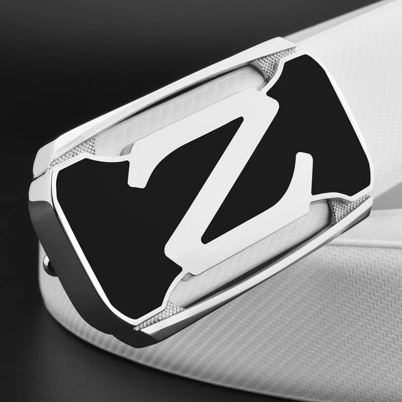 K letter buckle High Quality slide buckle belt men fashion Personality buckle luxury strap genuine leather white ceinture homme
K letter buckle High Quality slide buckle belt men fashion Personality buckle luxury strap genuine leather white ceinture homme
