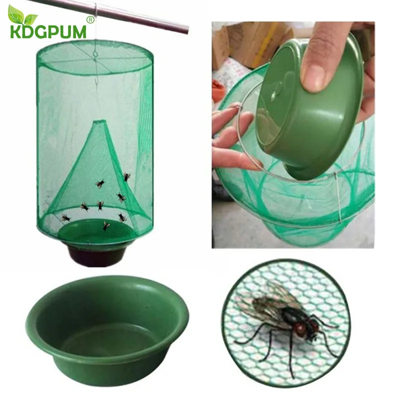 Pest Control Reusable Hanging Fly Catcher Killer Flies Flytrap Zapper Cage Net Trap Garden Supplies
Pest Control Reusable Hanging Fly Catcher Killer Flies Flytrap Zapper Cage Net Trap Garden Supplies