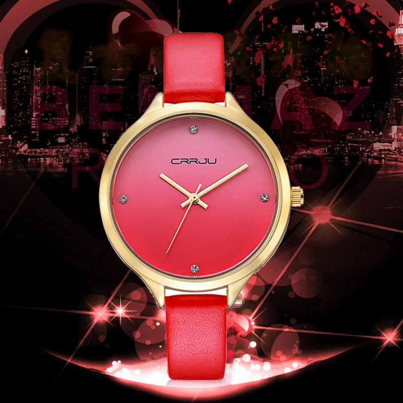 CRRJU Fashion Quartz Watches Women Diamonds Wrist Watch Silicone Watchband Top Luxury Brand Ladies Dress Clock Female New
CRRJU Fashion Quartz Watches Women Diamonds Wrist Watch Silicone Watchband Top Luxury Brand Ladies Dress Clock Female New