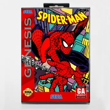 New 16 bit MD game card - amazing spiderman vs the kingpin with Retail box For Sega genesis system
New 16 bit MD game card - amazing spiderman vs the kingpin with Retail box For Sega genesis system