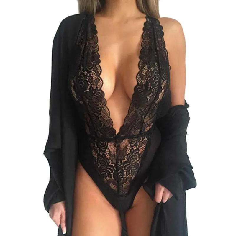 Hot New Women Sexy Deep V Neck Lace Lingerie Sleepwear Dress Underwear Babydoll Nightgown Black Nightdress Chemise (No Coat)
Hot New Women Sexy Deep V Neck Lace Lingerie Sleepwear Dress Underwear Babydoll Nightgown Black Nightdress Chemise (No Coat)