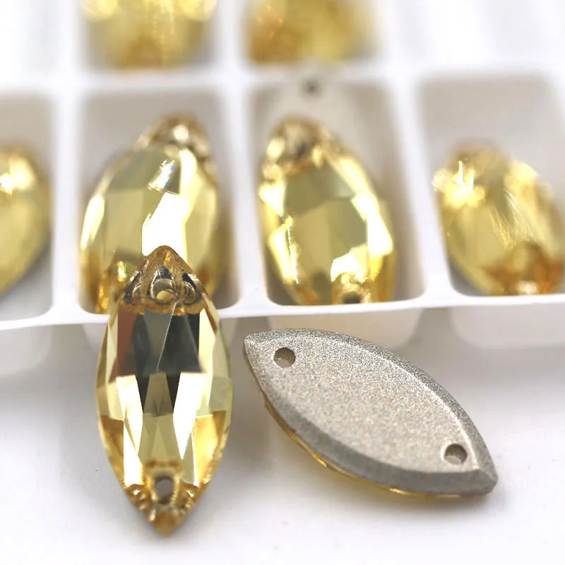 New arrival 7x15mm Leaf shape sew on rhinestones Gold Yellow flatback glass rhinestones diy Wdding dress/clothing accessories
New arrival 7x15mm Leaf shape sew on rhinestones Gold Yellow flatback glass rhinestones diy Wdding dress/clothing accessories