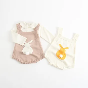 Spring Rabbit Baby Rompers Infant Knitted Overalls Bunny Baby Jumpsuit Summer Toddler Baby Girls Boys Clothing baby clothes
Spring Rabbit Baby Rompers Infant Knitted Overalls Bunny Baby Jumpsuit Summer Toddler Baby Girls Boys Clothing baby clothes
