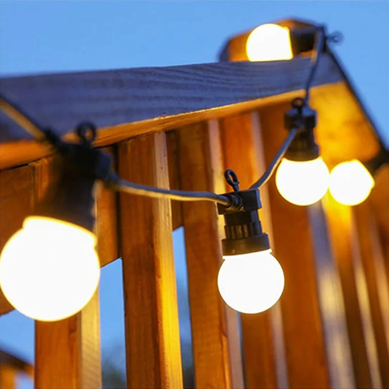 JSEX LED G50 Lighting String Holiday Lighting Bulb Lights Fairy Lights Christmas Garland Festoon Light Camping Tent Light
JSEX LED G50 Lighting String Holiday Lighting Bulb Lights Fairy Lights Christmas Garland Festoon Light Camping Tent Light