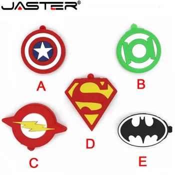 JASTER captain superman USB 2.0 flash drive pendrive 4GB 8GB 16GB 32GB 64GB memory disk thumb drive
JASTER captain superman USB 2.0 flash drive pendrive 4GB 8GB 16GB 32GB 64GB memory disk thumb drive