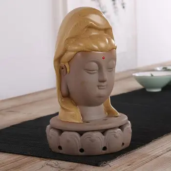 Guanyin tuas Figure censer High-grade sandalwood aloes smoked incense burner Incense coil incense incense burner There are
Guanyin tuas Figure censer High-grade sandalwood aloes smoked incense burner Incense coil incense incense burner There are