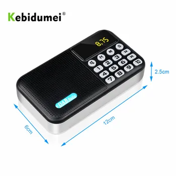 Kebidumei Digital DAB DAB+FM Radio Player Receiver Mini Portable bluetooth Speaker Stereo Music FM Receiver
Kebidumei Digital DAB DAB+FM Radio Player Receiver Mini Portable bluetooth Speaker Stereo Music FM Receiver