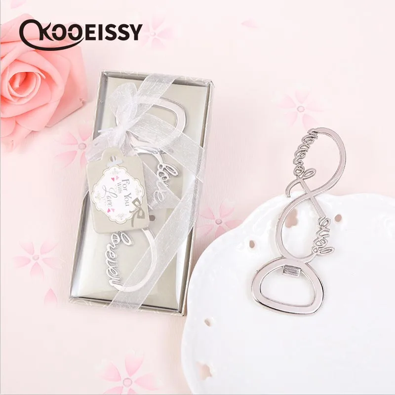 Creative Wedding Favors Carved Love Forever Zinc Alloy Beer Bottle Opener Portable Birthday Souvenir Gifts Party Supplies | Дом и сад