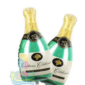 2015 NEW 10pcs/lot Large Champagne Bottle Glass Aluminum Foil Balloon air balls Wedding Birthday Party Supplies globos helium
2015 NEW 10pcs/lot Large Champagne Bottle Glass Aluminum Foil Balloon air balls Wedding Birthday Party Supplies globos helium