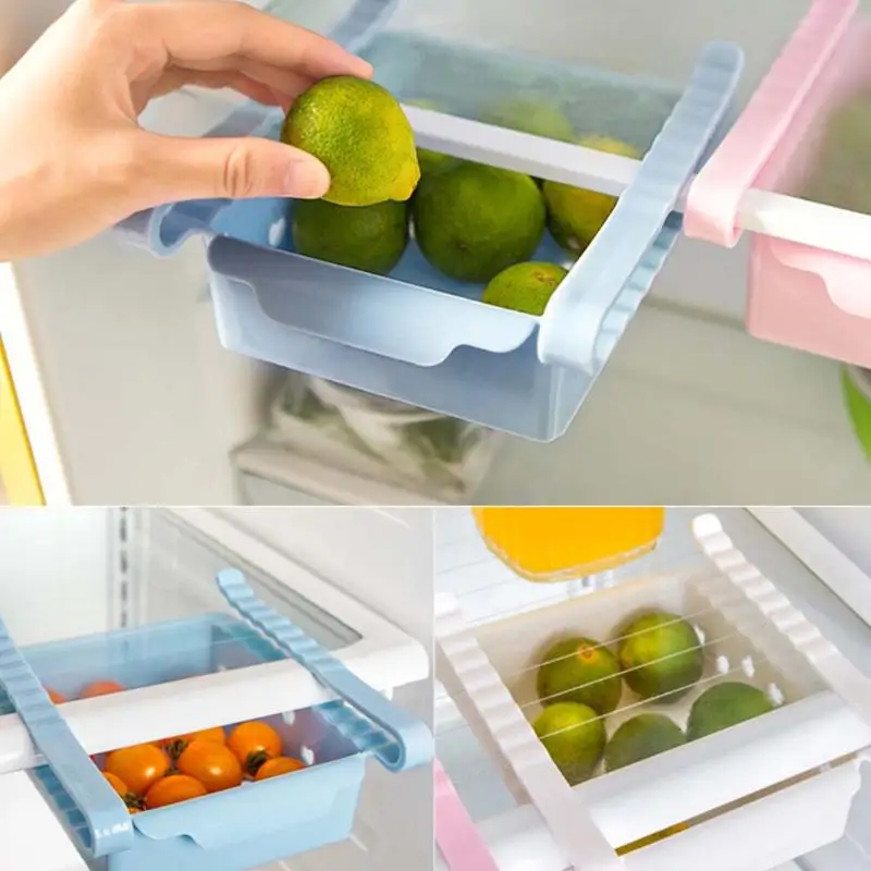 Multifunction Drawer Refrigerator Storage Box Rack Shelf Holder Slide Fridge Organizer Drawers Design Storage Kitchen Accessory
Multifunction Drawer Refrigerator Storage Box Rack Shelf Holder Slide Fridge Organizer Drawers Design Storage Kitchen Accessory