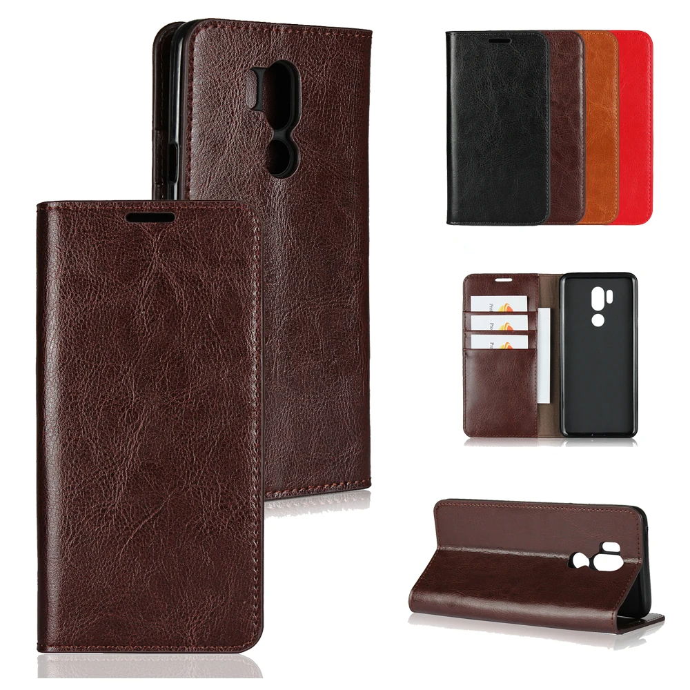 LUCKBUY For LG G7 Case Luxury UltraThin Shockproof Business Genuine Leather Book Style Wallet Phone Cases For LG G6 G5 G7 LG V30
LUCKBUY For LG G7 Case Luxury UltraThin Shockproof Business Genuine Leather Book Style Wallet Phone Cases For LG G6 G5 G7 LG V30