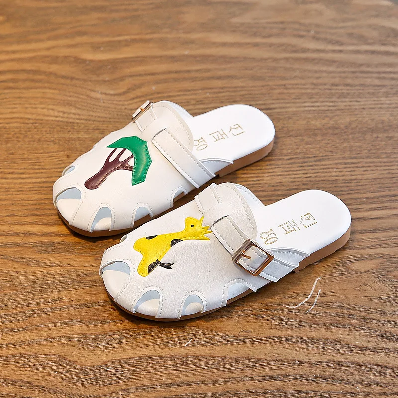 COZULMA Summer New Kids Cut-outs Beach Slippers Shoes Children Girls Cute Animals Print Sandals Shoes Size 26-36 
COZULMA Summer New Kids Cut-outs Beach Slippers Shoes Children Girls Cute Animals Print Sandals Shoes Size 26-36