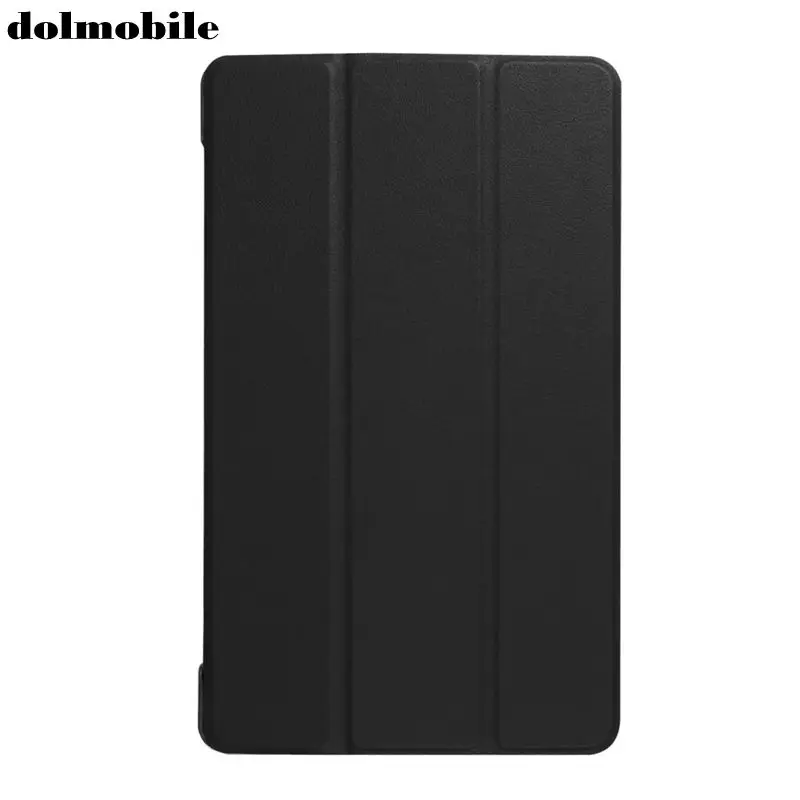 

dolmobile Ultra Slim Tri-Fold PU Leather Case Stand Cover for Lenovo Tab 3 Tab3 8 Plus P8 TB-8703 TB-8703F TB-8703X TB-8703N 8