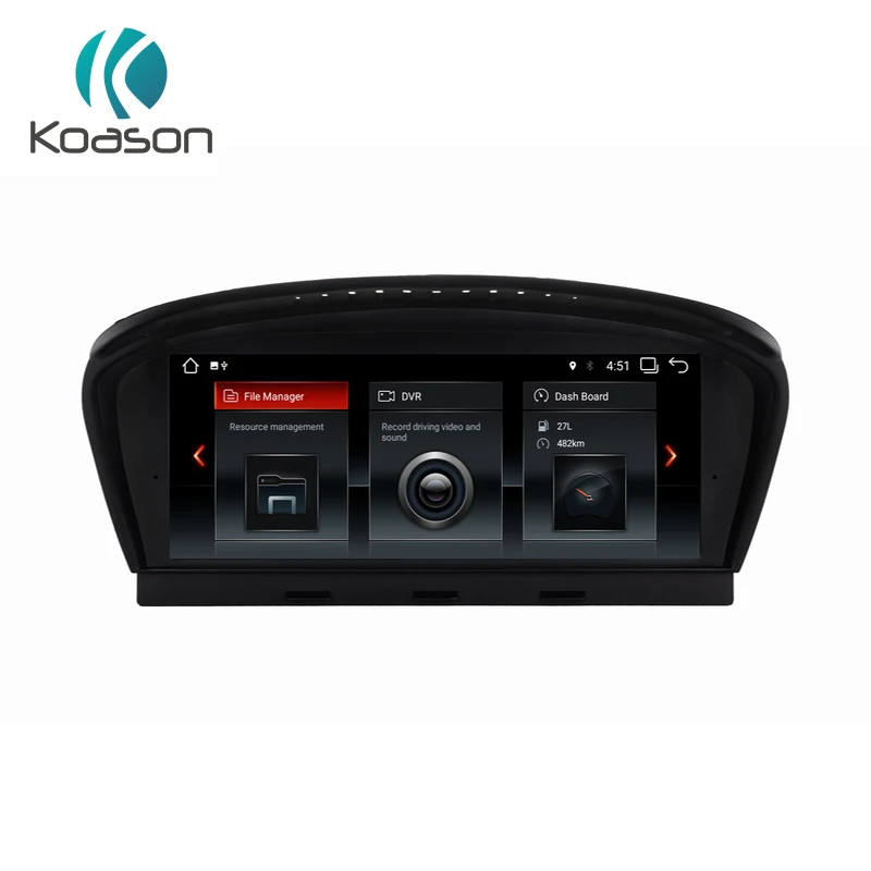 Koason Android 8.1 car radio multimedia player for BMW 5 Series E60 E61 E63 E64 3 Series E90 E91 E92 CIC system GPS Navigation
Koason Android 8.1 car radio multimedia player for BMW 5 Series E60 E61 E63 E64 3 Series E90 E91 E92 CIC system GPS Navigation