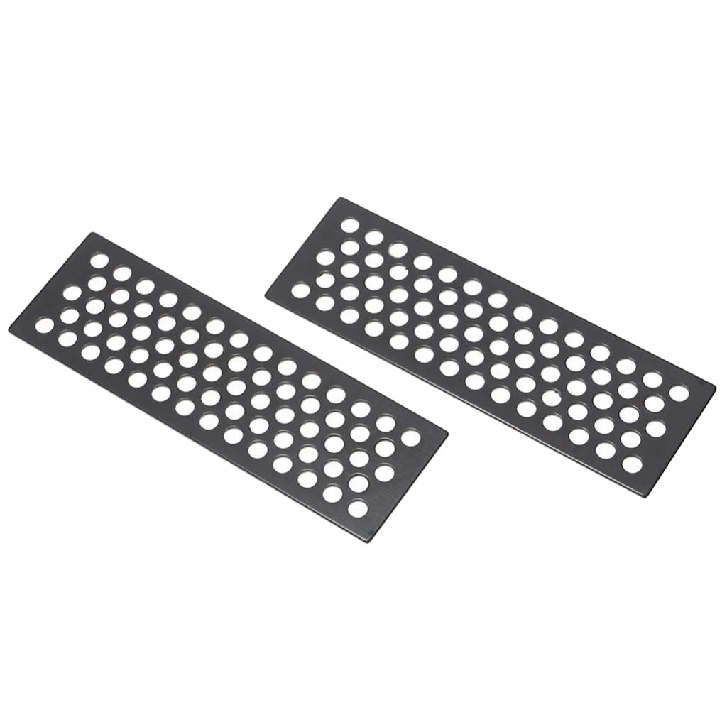 1/10 Scale Sand Ladder Board Plate+44 Led Light Bar Metal for Axial SCX10 CC01 D90 RC Rock Crawlers Accessory