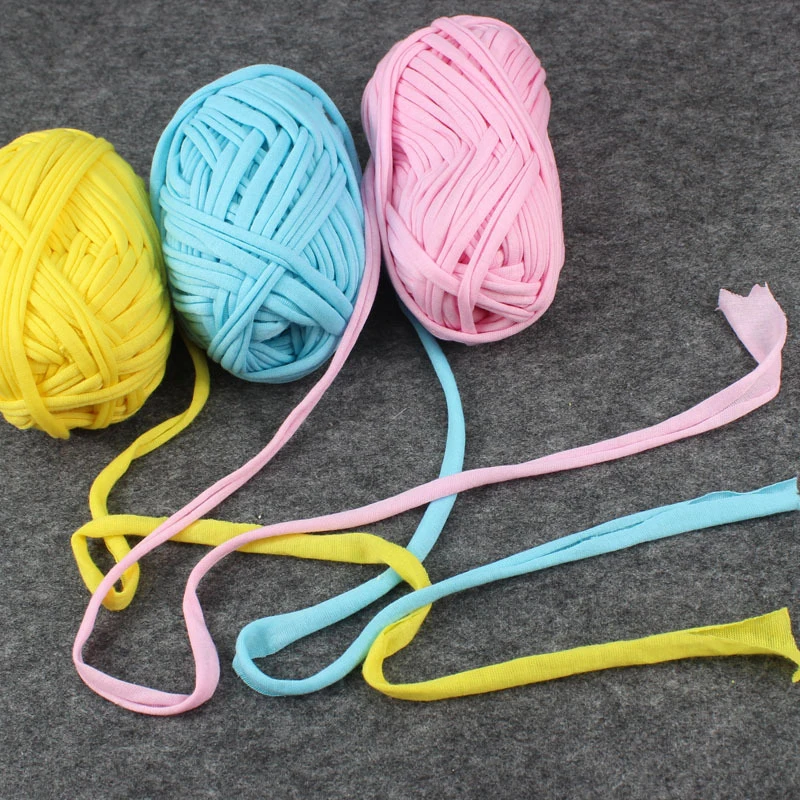 100G /Ball Solid Color Chunky Knitting For Crochet Yarns Polyester Cloth Strip Bag Carpet Weave Accessories Free Shipping
100G /Ball Solid Color Chunky Knitting For Crochet Yarns Polyester Cloth Strip Bag Carpet Weave Accessories Free Shipping