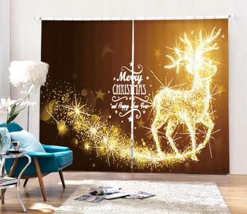 Christmas elk 3D Blackout Curtains Healthy non-pollution Digital Print Customiz Design Tablecloth Shower Curtain Bedding
Christmas elk 3D Blackout Curtains Healthy non-pollution Digital Print Customiz Design Tablecloth Shower Curtain Bedding
