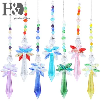 H&D 7pcs Crystal Hanging Angel Suncatcher Ornament Rainbow Maker Chandelier Sun Catchers For Windows Christmas Decor Gift
H&D 7pcs Crystal Hanging Angel Suncatcher Ornament Rainbow Maker Chandelier Sun Catchers For Windows Christmas Decor Gift