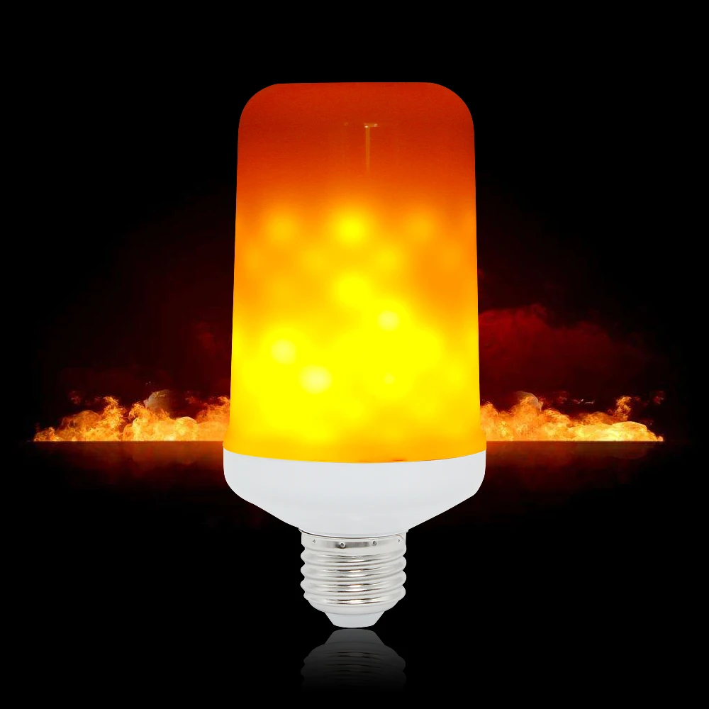 E27 LED Flame Effect Emulation Light Bulbs AC 85-265V 2835SMD 3 Modes Creative Simulation Fire Flicker Corn Bulb Light
E27 LED Flame Effect Emulation Light Bulbs AC 85-265V 2835SMD 3 Modes Creative Simulation Fire Flicker Corn Bulb Light