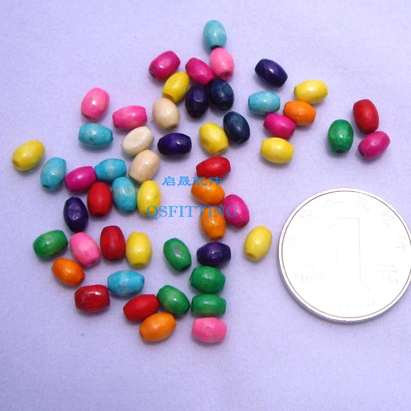 200pcs DIY fashion jewerly accessory 8*5MM Wooden beads oval Shaped bracelet Making Department mix color Wood Spacer
200pcs DIY fashion jewerly accessory 8*5MM Wooden beads oval Shaped bracelet Making Department mix color Wood Spacer